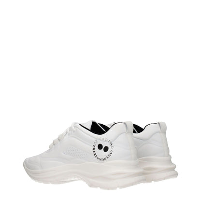 AZ Factory White Leather Sneakers AZ Factory