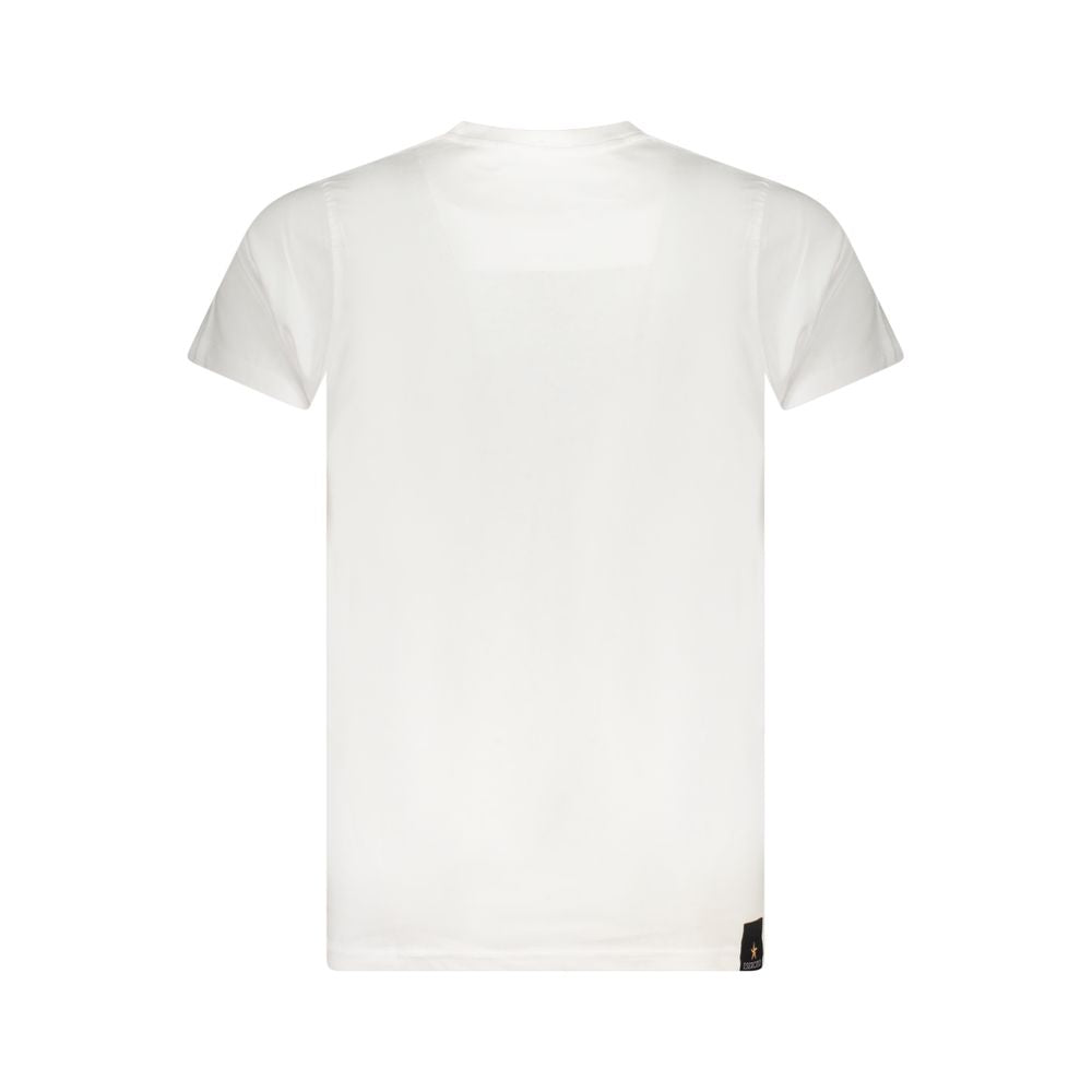 Accademia Militare Bianco Cotton Men T-Shirt