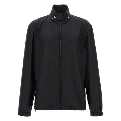 Alexander McQueen Black Polyamide Shell Jacket