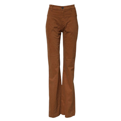 Aniye By Brown High Waisted Flared Cut Pants Aniye By