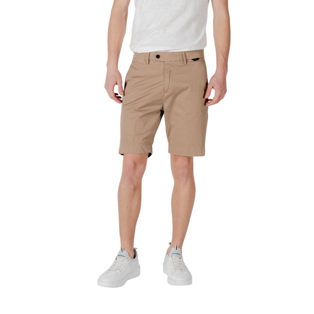Antony Morato Beige Cotton Bermuda Shorts Antony Morato
