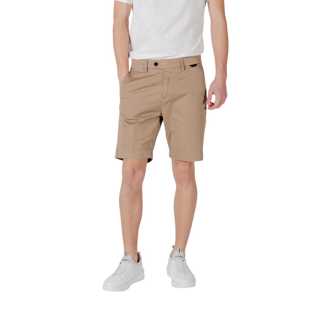 Antony Morato Beige Cotton Bermuda Shorts Antony Morato