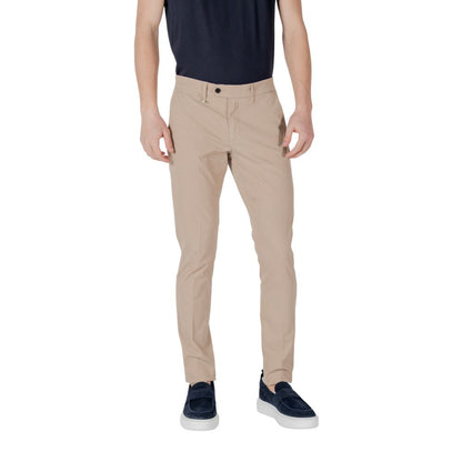 Antony Morato Beige Cotton Skinny Pants Antony Morato