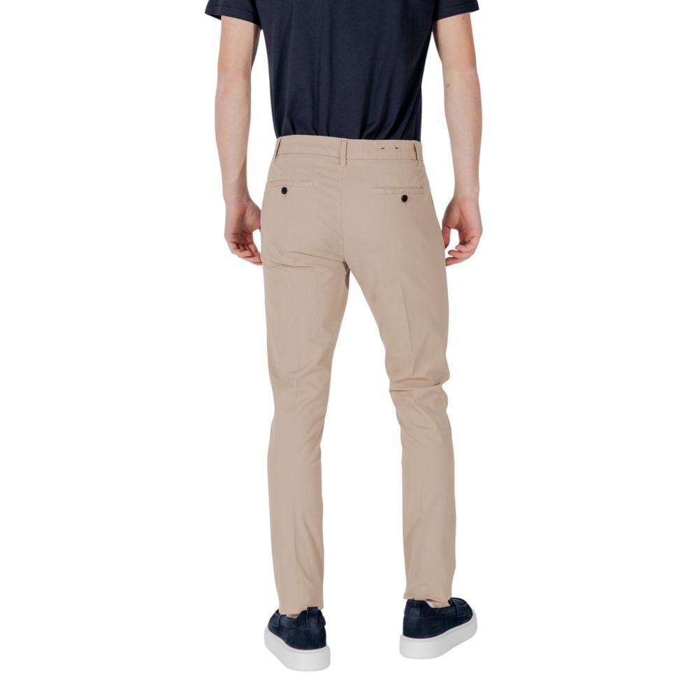 Antony Morato Beige Cotton Skinny Pants Antony Morato
