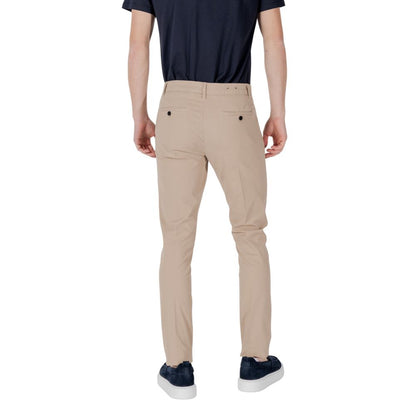Antony Morato Beige Cotton Skinny Pants Antony Morato