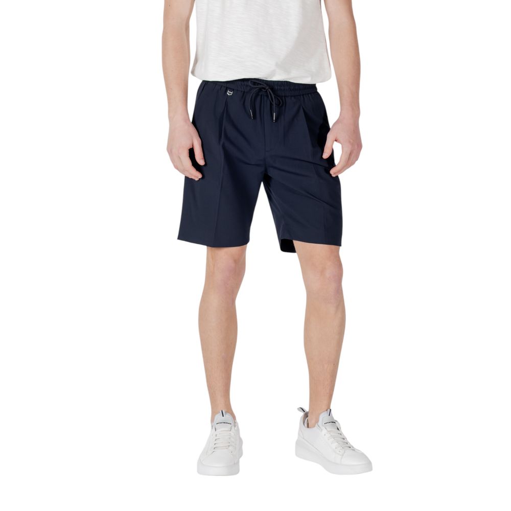 Antony Morato Blue Polyester Bermuda Shorts Antony Morato