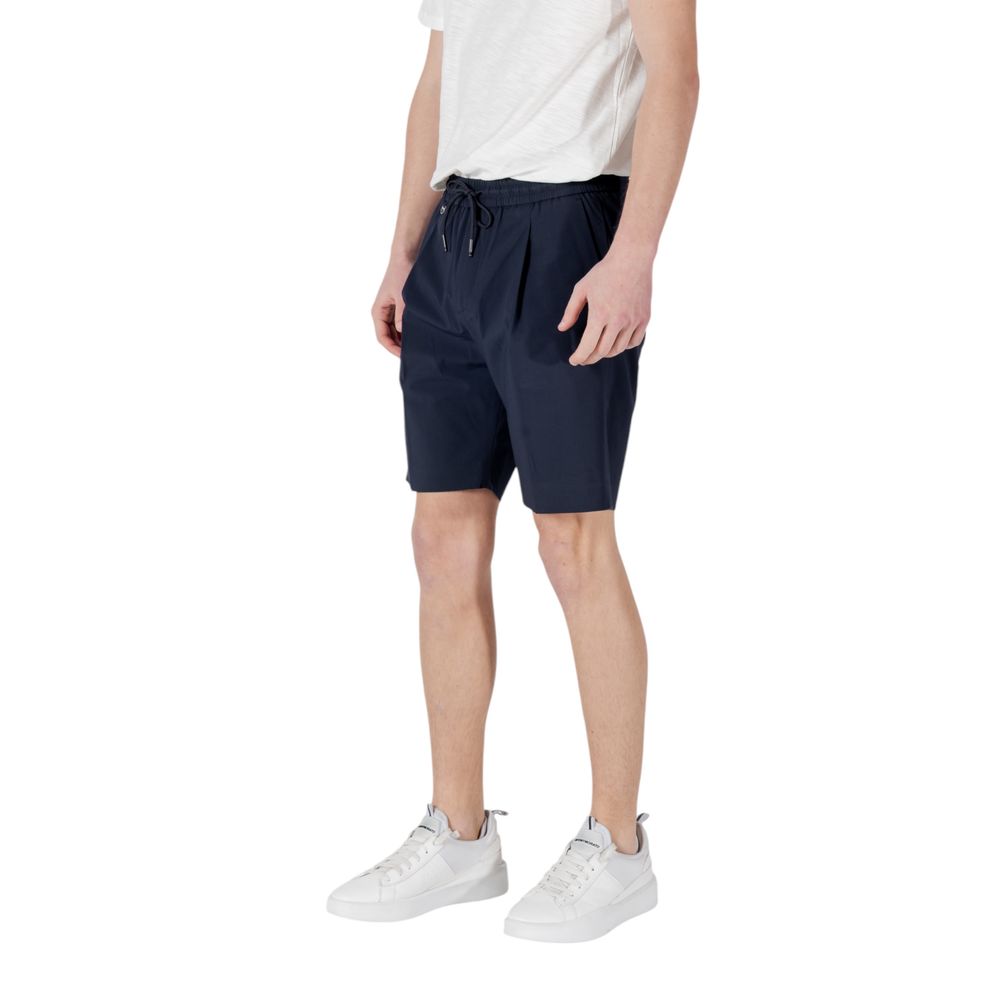 Antony Morato Blue Polyester Bermuda Shorts Antony Morato