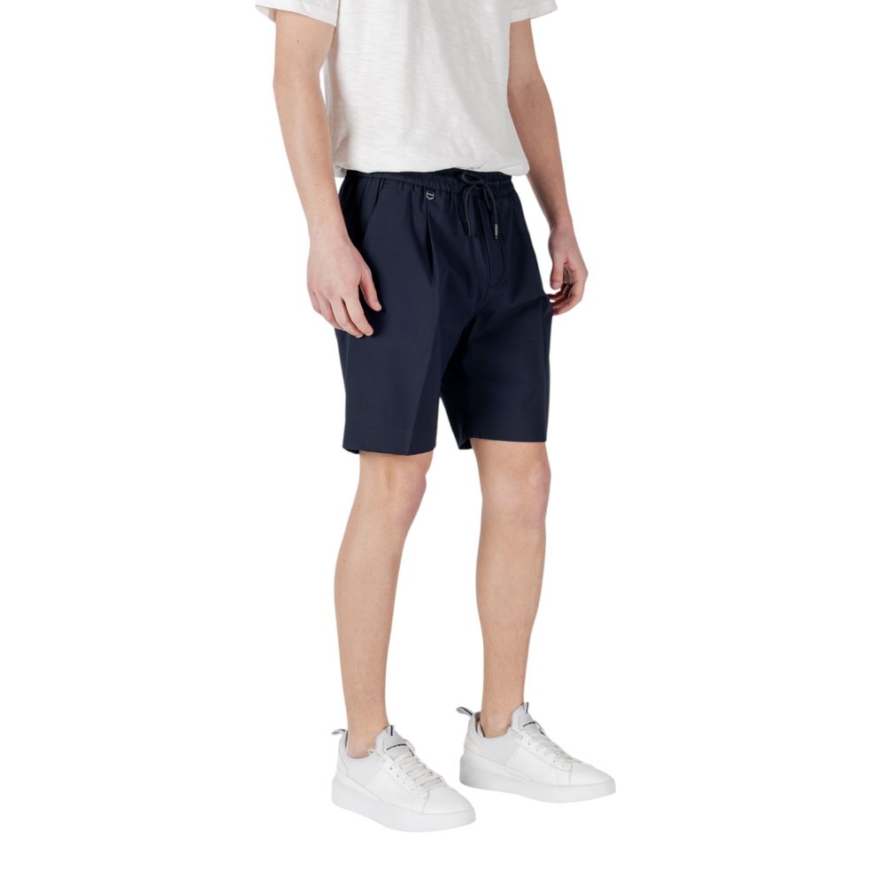 Antony Morato Blue Polyester Bermuda Shorts Antony Morato