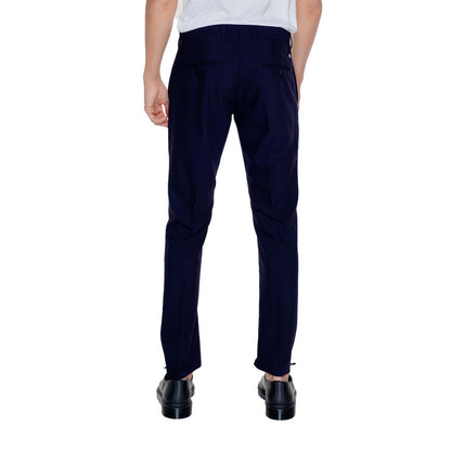 Antony Morato Blue Polyester Pant Antony Morato