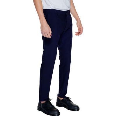 Antony Morato Blue Polyester Pant Antony Morato