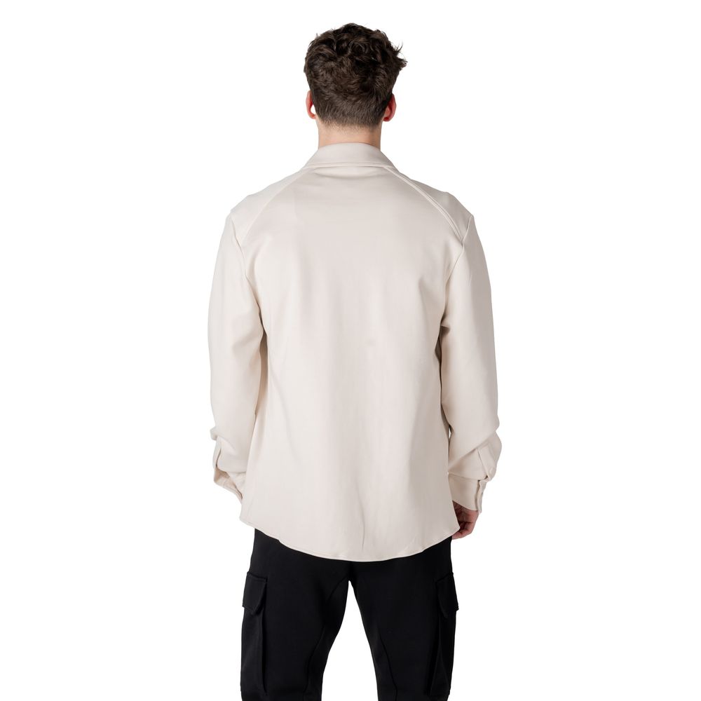 Antony Morato Cream Cotton Sweatshirt Antony Morato