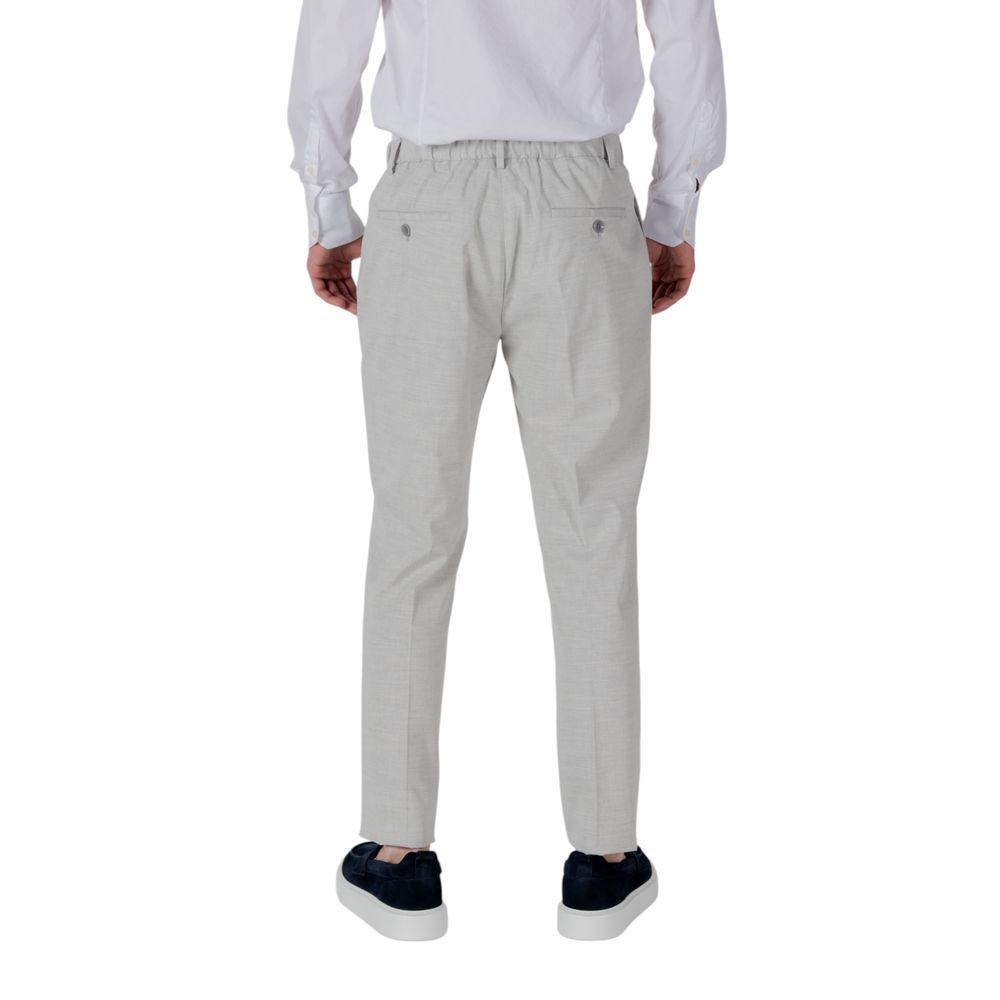 Antony Morato Gray Polyester Dress Pants Antony Morato