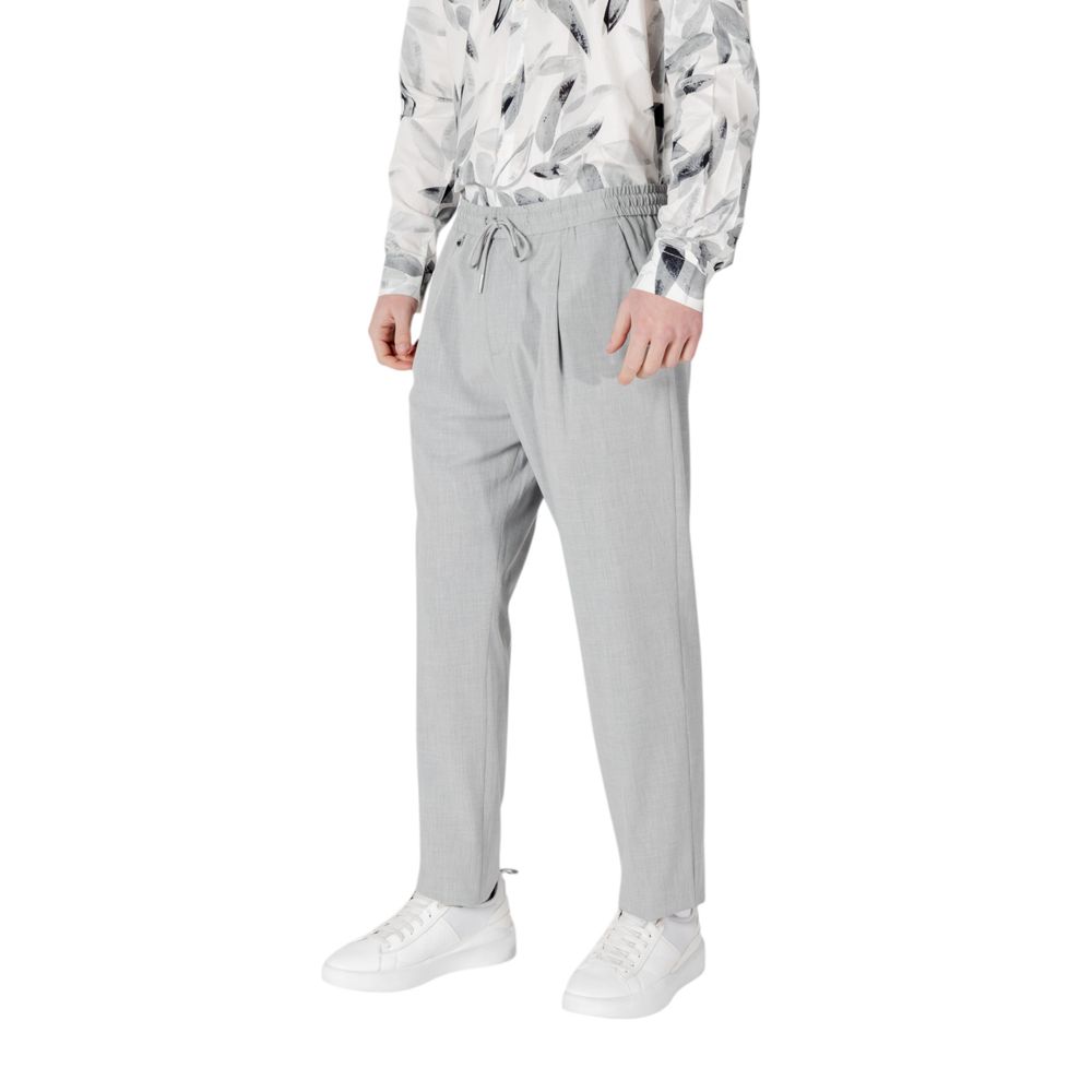 Antony Morato Gray Polyester Pant Antony Morato