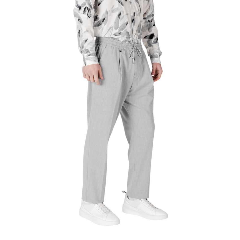 Antony Morato Gray Polyester Pant Antony Morato