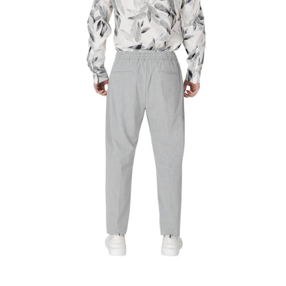 Antony Morato Gray Polyester Pant Antony Morato