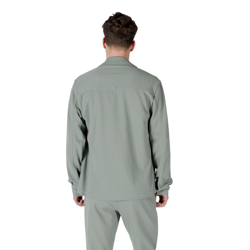 Antony Morato Green Polyester Shirt Antony Morato