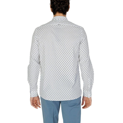 Antony Morato White Viscose Shirt Antony Morato