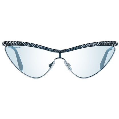 Atelier Swarovski Gray Metal Sunglasses Atelier Swarovski