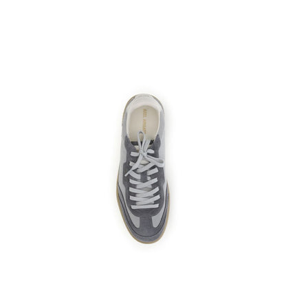 Axel Arigato Gray Leather Low Top Sneakers Axel Arigato