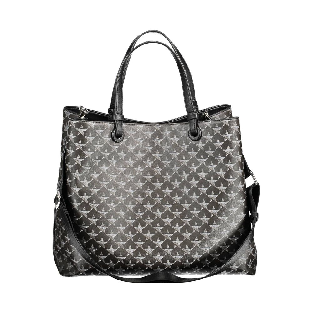 BYBLOS Black PVC Women Handbag BYBLOS