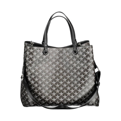 BYBLOS Black PVC Women Handbag BYBLOS