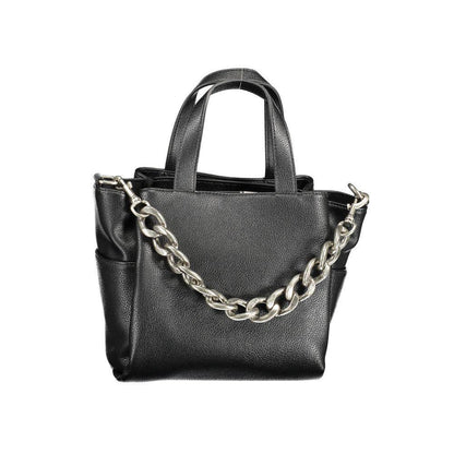 BYBLOS Nero Poliuretano Women Handbag BYBLOS