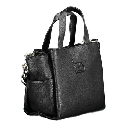 BYBLOS Nero Poliuretano Women Handbag BYBLOS
