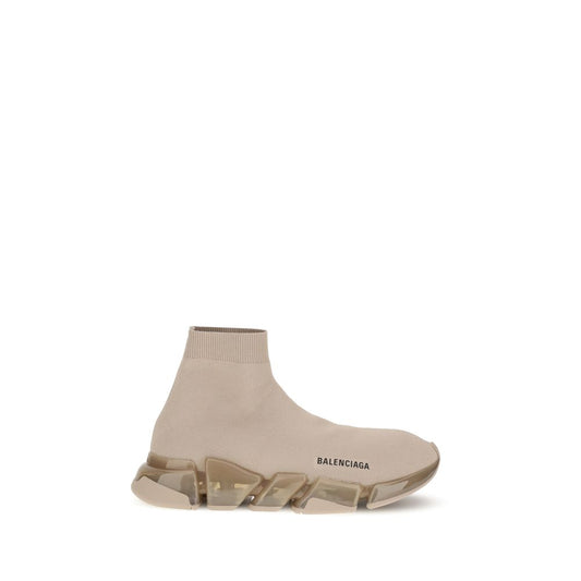 Balenciaga Beige Polyester Athletic Sneakers Balenciaga