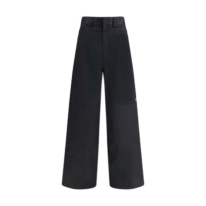 Balenciaga Black Cotton Casual Pants Balenciaga