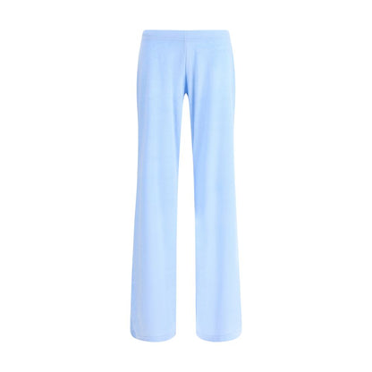 Balenciaga Light Blue Triacetate Casual Pants Balenciaga
