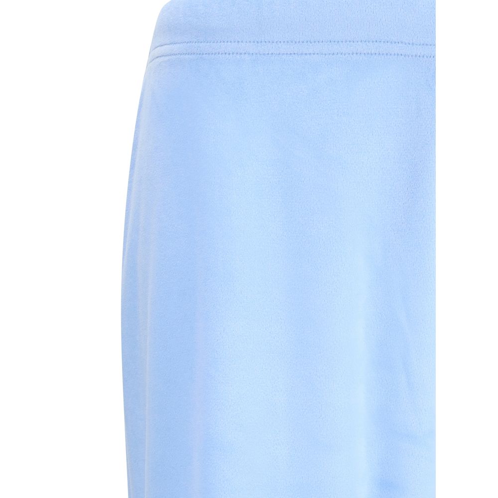 Balenciaga Light Blue Triacetate Casual Pants Balenciaga