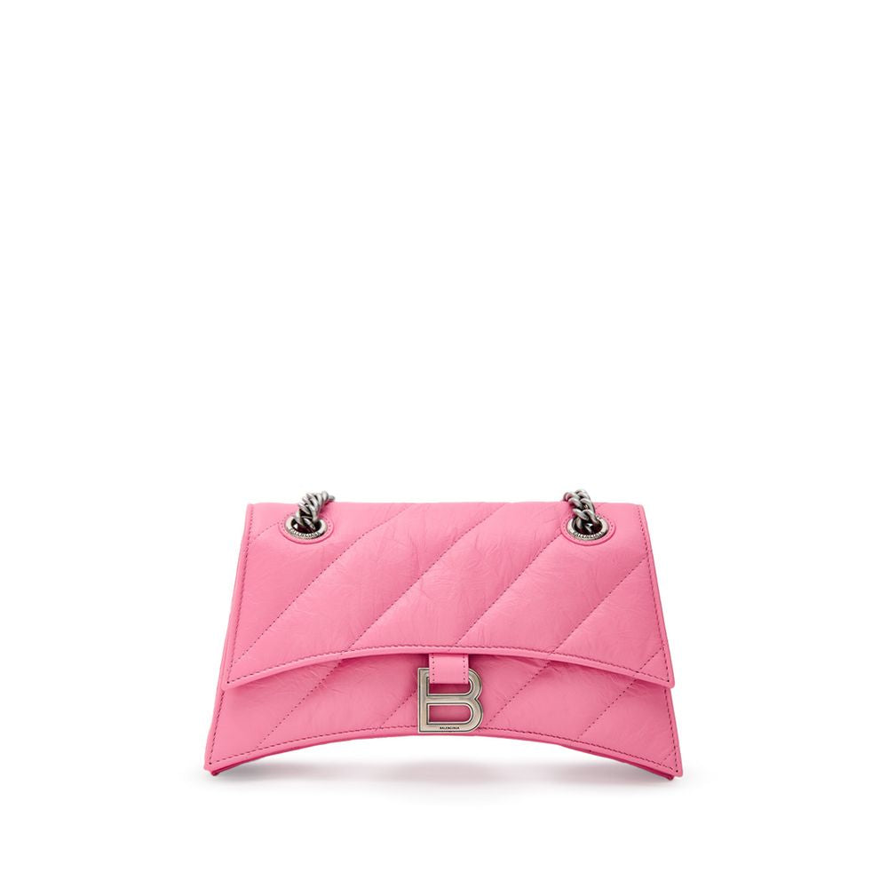 Balenciaga Pink Leather Shoulder Bag Balenciaga