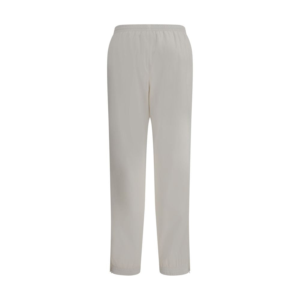 Balenciaga White Polyester Joggers (Workout Pants) Balenciaga