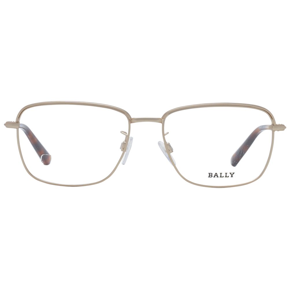 Bally Rose Gold Metal Glasses (Frames) Bally