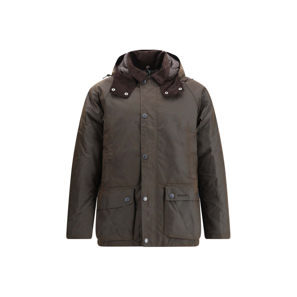 Barbour Brown Cotton Rain Coat Barbour