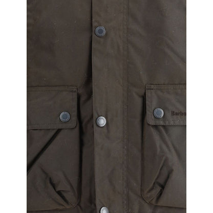 Barbour Brown Cotton Rain Coat Barbour