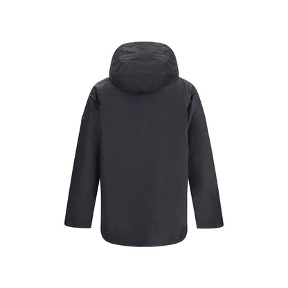 Barbour International Black Cotton Parka Barbour International