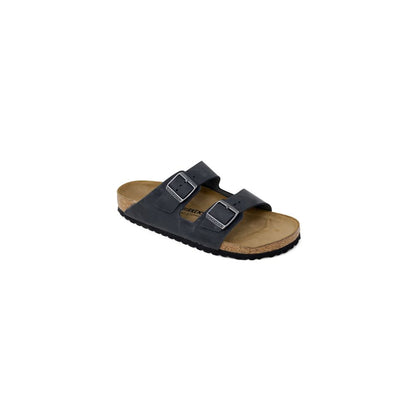 Birkenstock Black Synthetic Slippers Birkenstock