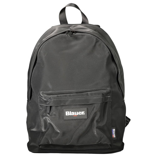 Blauer Black Polyester Men Backpack 1728,67403481248,Backpacks - Bags,Bags,Black,Blauer,Men,New with tags