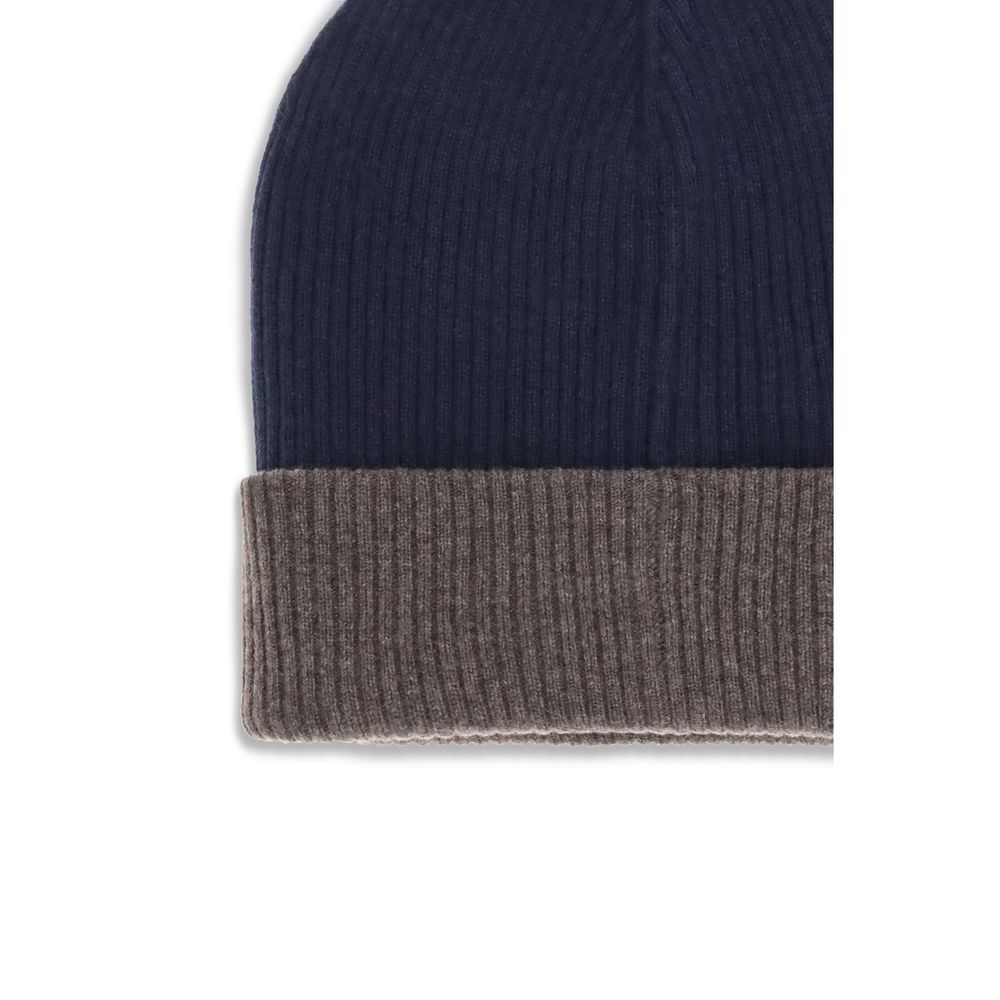 Brunello Cucinelli Black Cashmere Beanie Brunello Cucinelli