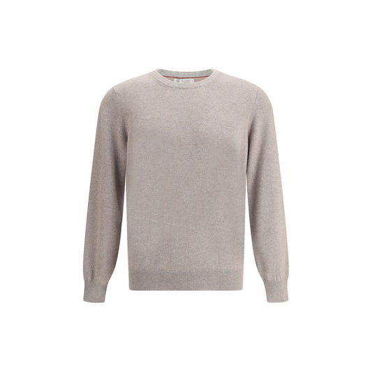Brunello Cucinelli Brown Cashmere Cashmere Sweater Brunello Cucinelli