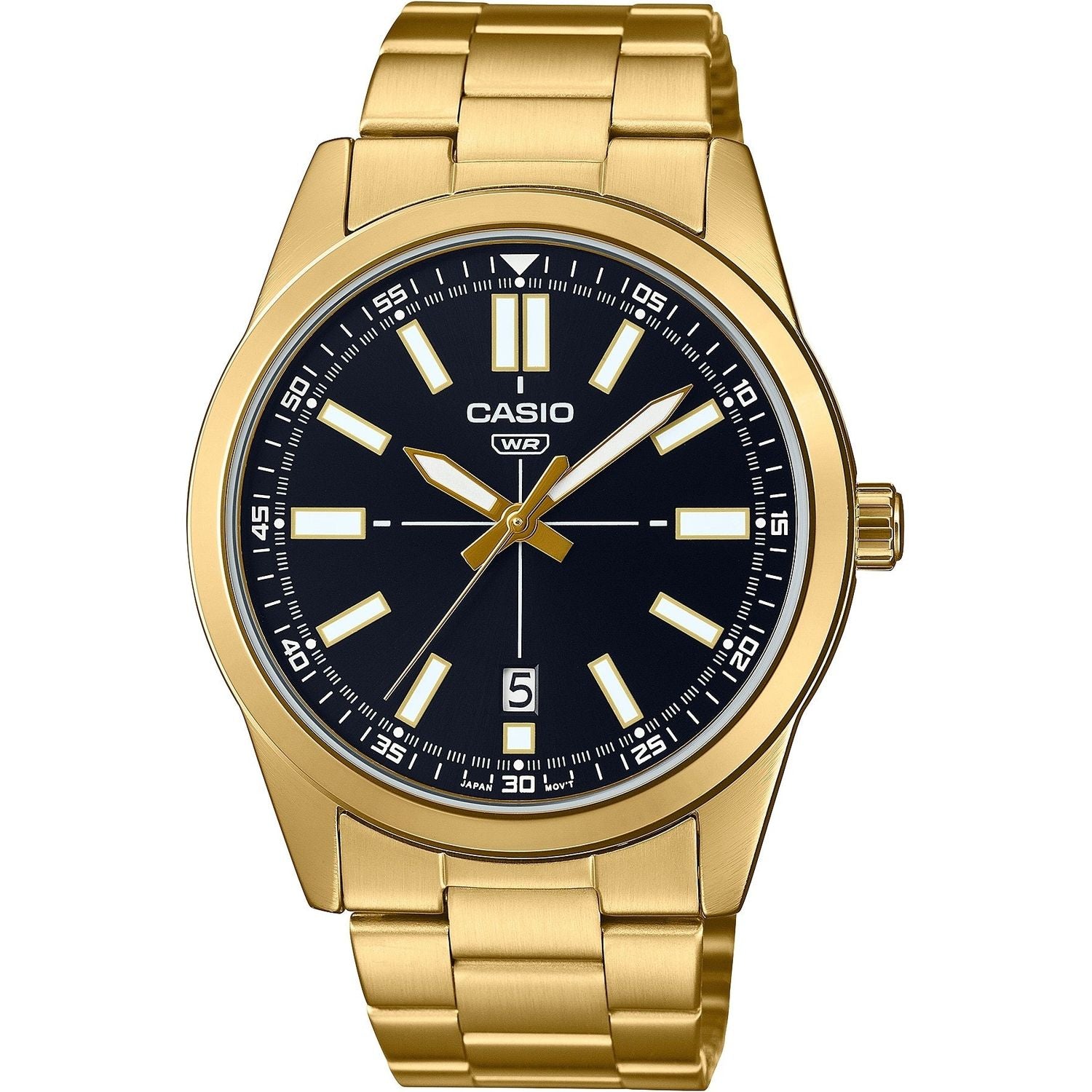 CASIO COLLECTION Mod. CASUAL DATE GOLD SERIE - BLACK