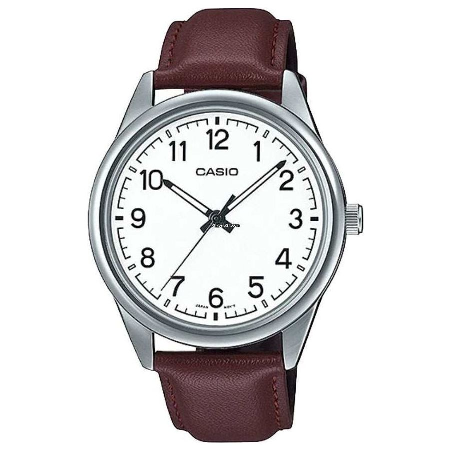 CASIO COLLECTION Mod. CASUAL. LEATHER - WHITE WATCHES