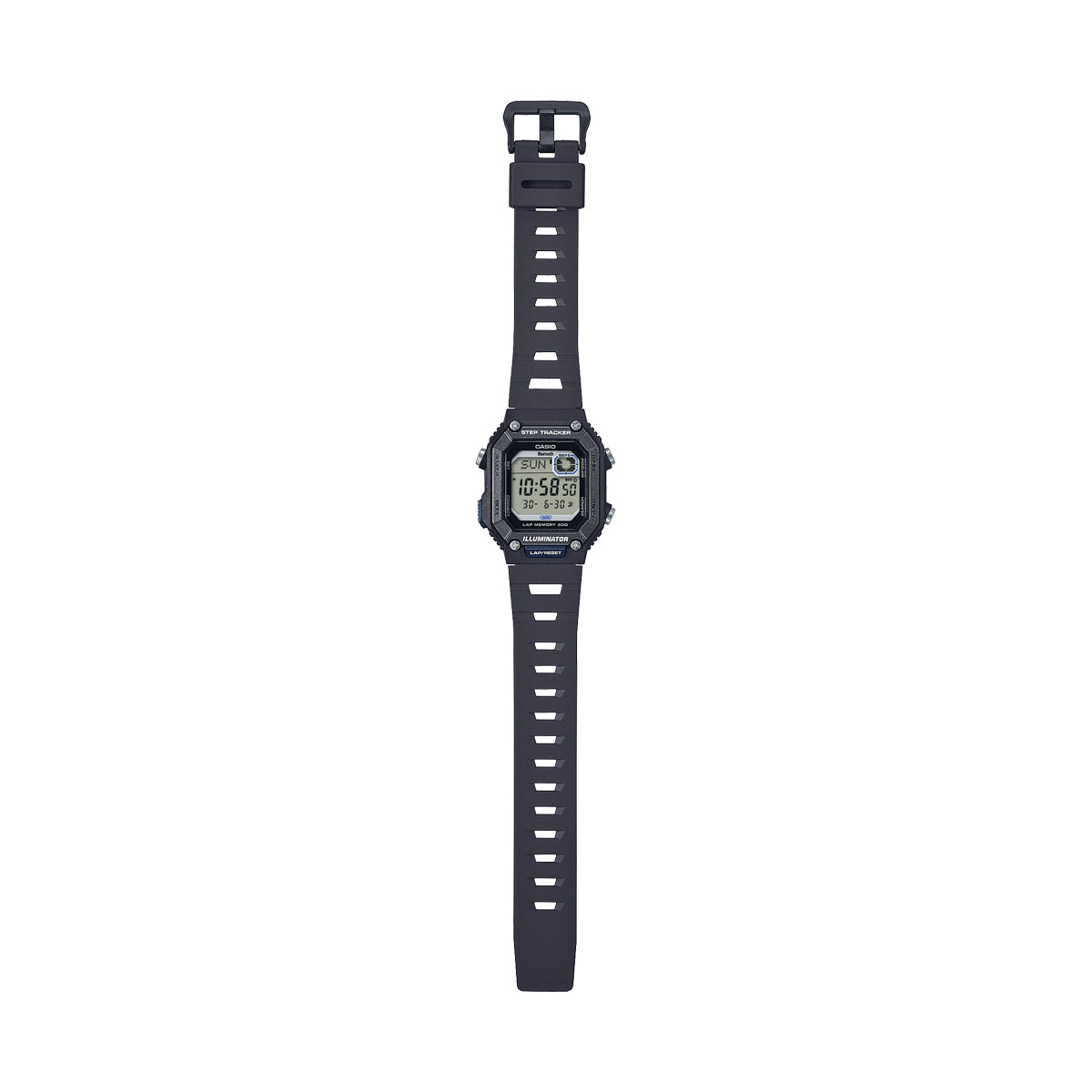 CASIO COLLECTION Mod. STEP TRACKER LAP 200 - BLACK WATCHES