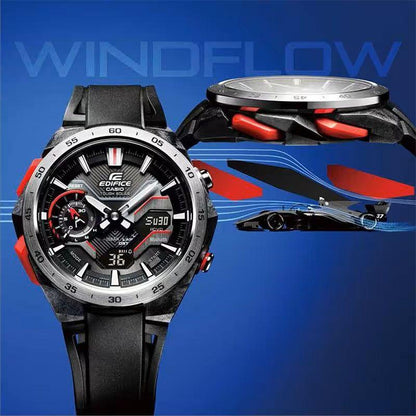 CASIO EDIFICE Mod. WINDFLOW - F1 Chronograph. Tough Solar. WATCHES