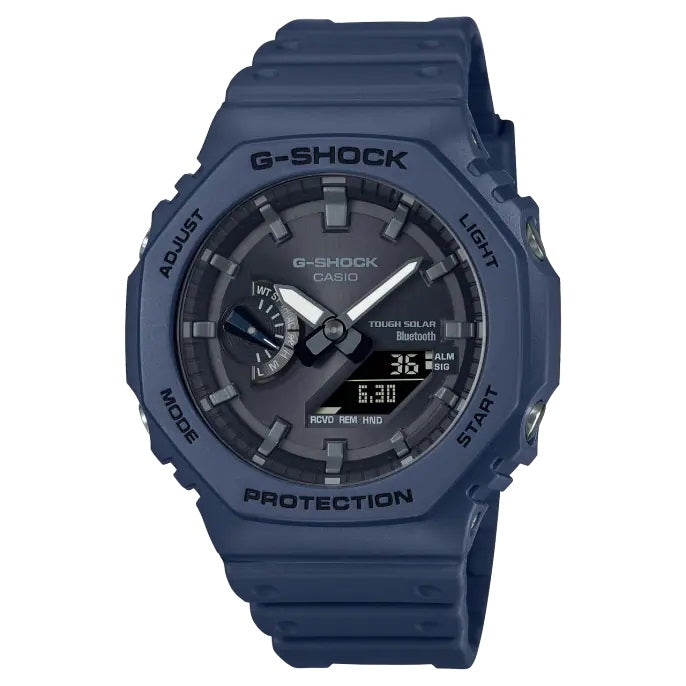 CASIO G-SHOCK Mod. NEW OAK Navy Blue - Tough Solar. Bluetooth WATCHES