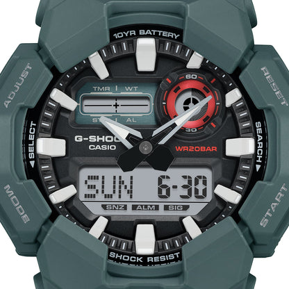 CASIO G-SHOCK Mod. NEW RUGGED BASIC Analog-Digital 10-Year Battery WATCHES