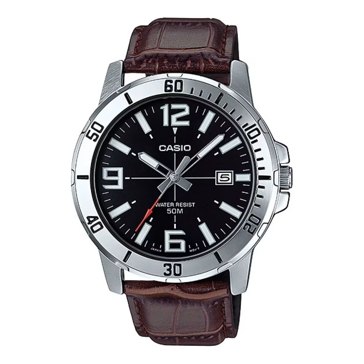 CASIO SPORT COLLECTION Mod. DIVER 50M LEATHER - BROWN WATCHES