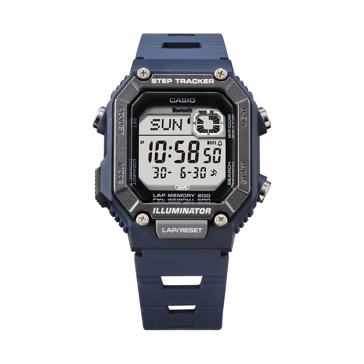 CASIO SPORT Mod. ILLUMINATOR STEP TRACKER WATCHES