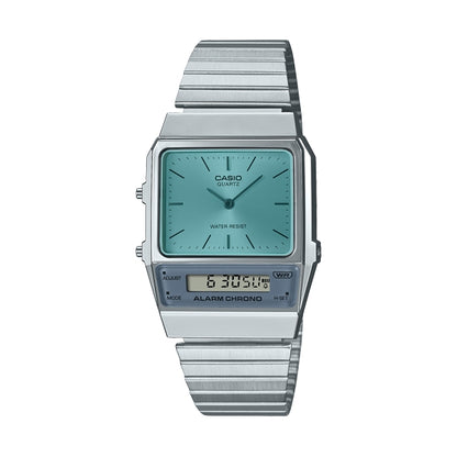 CASIO VINTAGE Mod. EDGY COLLECTION - AQUA GREEN WATCHES